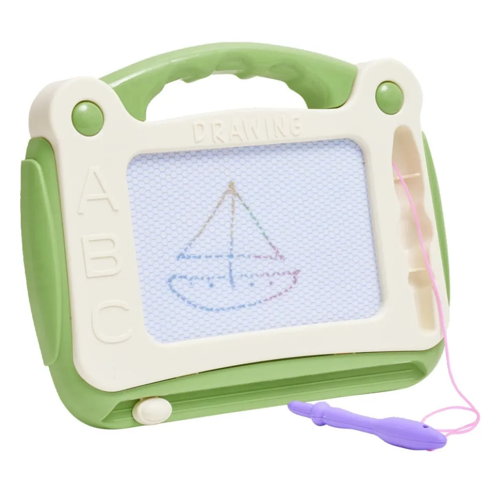 Ardoise magique effaçable avec stylo 16,5x21cm (3 modèles)