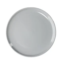 Assiette à dessert Oslo en grès gris Ø20cm