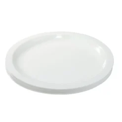 Assiette à dessert plastique x12 blanc Ø18,5cm