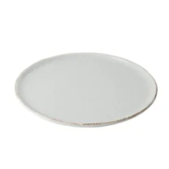 Assiette à dessert ronde Lisbonne grès gris Ø20,5cm