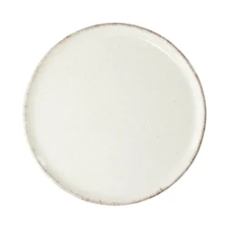 Assiette à dessert ronde Lisbonne grès beige Ø20,5cm