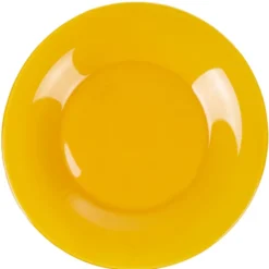 Assiette à dessert ronde Luminarc Zana jaune moutarde Ø20cm
