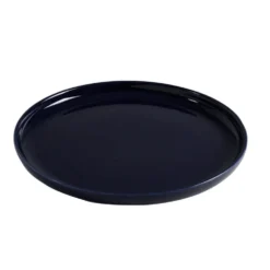 Assiette à dessert ronde Oslo bleu foncé Ø19cm