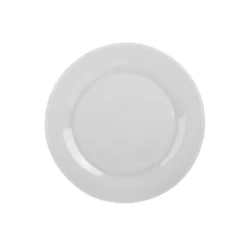 Assiette à dessert ronde verre Luminarc blanche Ø19cm
