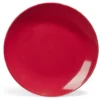 Assiette plate Madrid faïence rouge Ø27cm