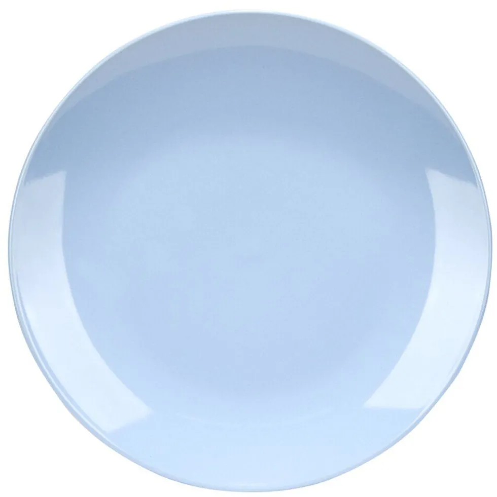 Assiette plate Madrid grès bleu Ø26,7cm