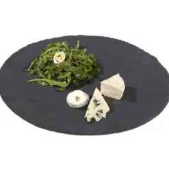 Assiette plate ronde ardoise Ø30cm