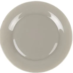 Assiette plate ronde verre Luminarc Zana taupe Ø25cm