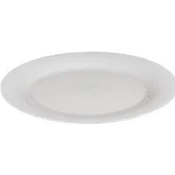 Assiette plate ronde verre Luminarc Zana blanche Ø26cm