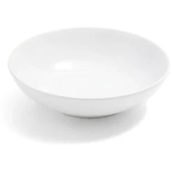 Assiette à soupe Madrid grès blanc Ø20cm