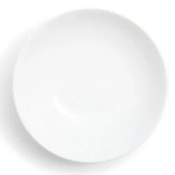 Assiette à soupe Madrid grès blanc Ø20cm