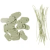 Attache canisse verte L15 cm x10