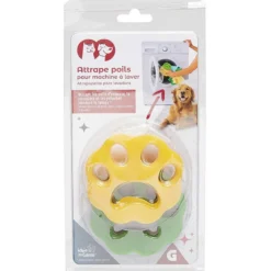 Attrape poil pour machine à laver x2