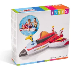 Avion gonflable + pistolet INTEX