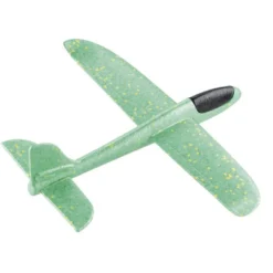 Avion planeur 48x48cm en plastique coloré moucheté (3 modèles)