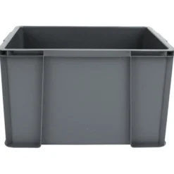 Bac de rangement gris anthracite 45 L