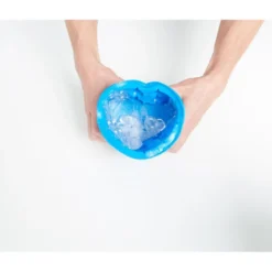 Bac à glaçons bleu 2 en 1