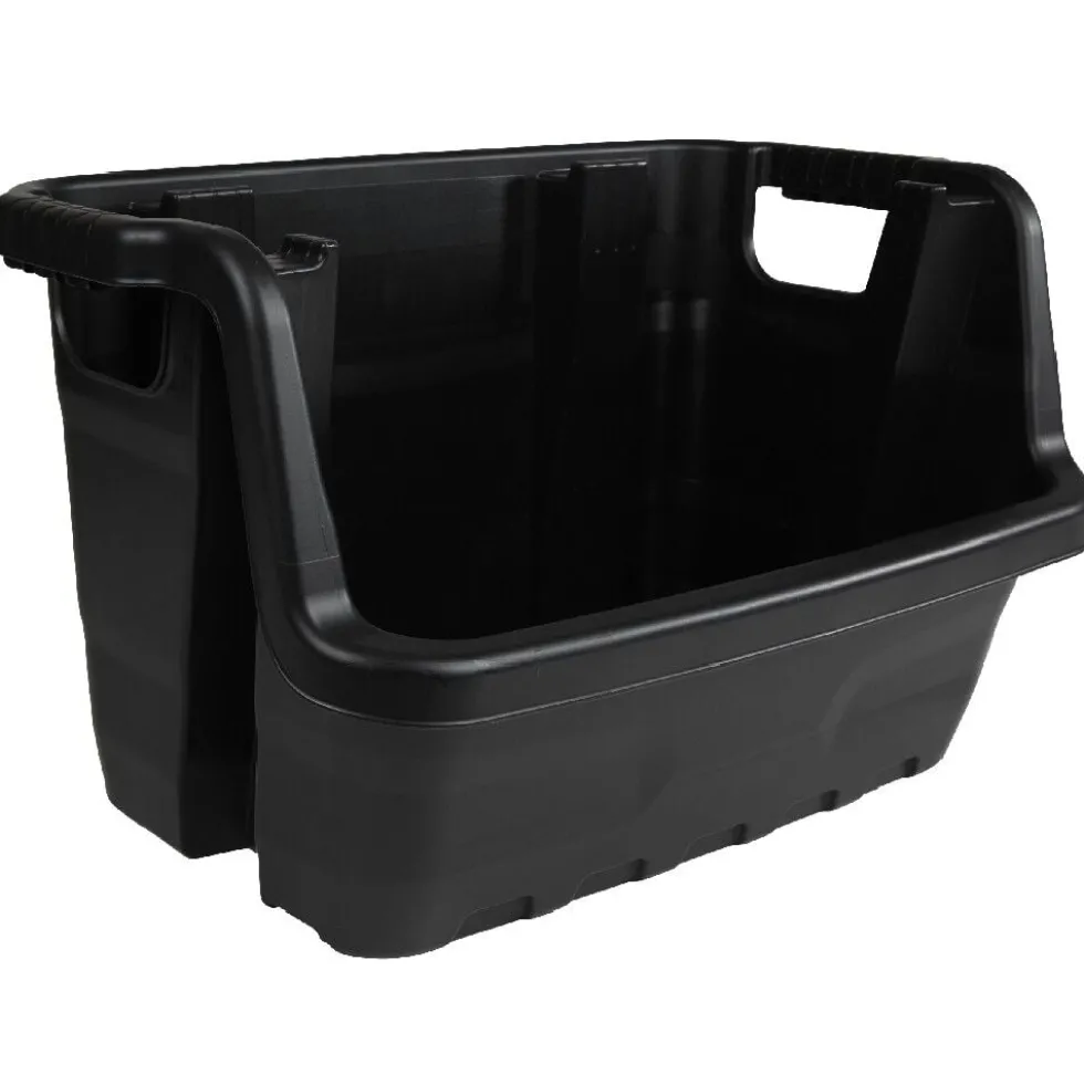 Bac noir empilable 50 L