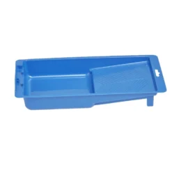 Bac à peinture plastique bleu