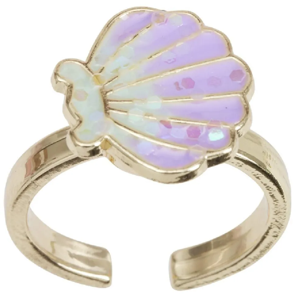 Bague spinner multicolore