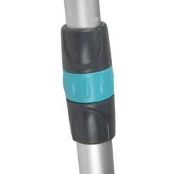 Balai aspirateur rechargeable piscine spa gris et bleu L106-160cm