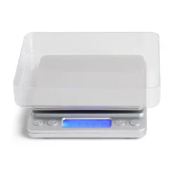 Balance de cuisine électronique max.3kg avec 2 contenants 10,6x12,7cm