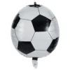 Ballon alu football 4D Ø60cm