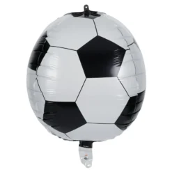 Ballon alu football 4D Ø60cm