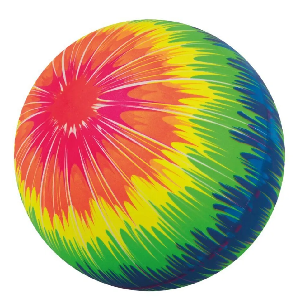 Ballon beach-volley plastique multicolore Ø22cm (3 modèles)