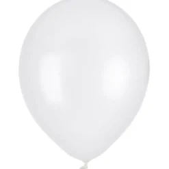 Ballon blanc doré argenté x50