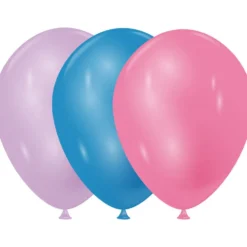 Ballon de baudruche nacré multicolore x20