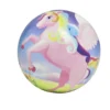 Ballon de plage motif licorne multicolore