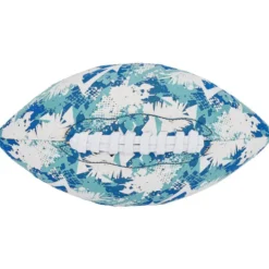 Ballon de plage rugby Funky couleur changeante plastique Ø12cm