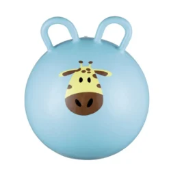 Ballon sauteur enfant gonflable avec poignées Ø47xH45cm (3 modèles)