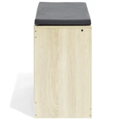 Banc range-chaussures naturel 60x30xH51cm