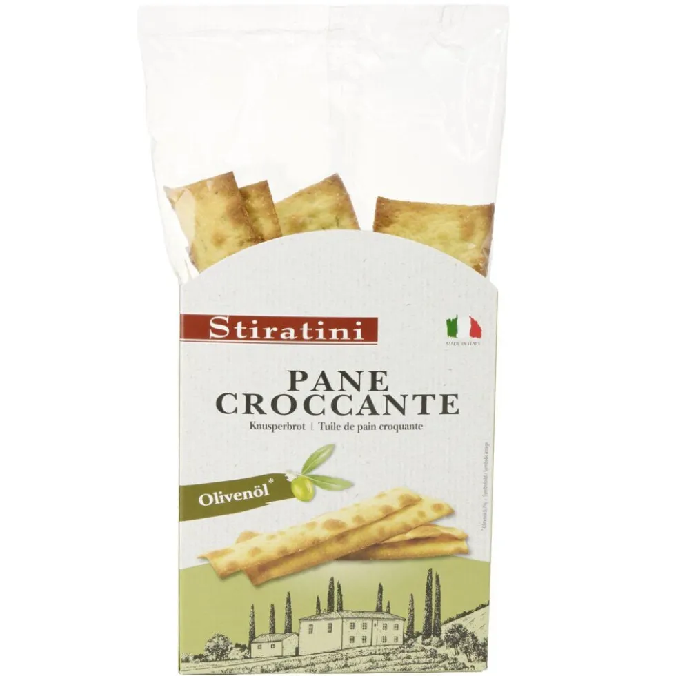 Bandes pain croustillant à l'huile d'olive 140gr