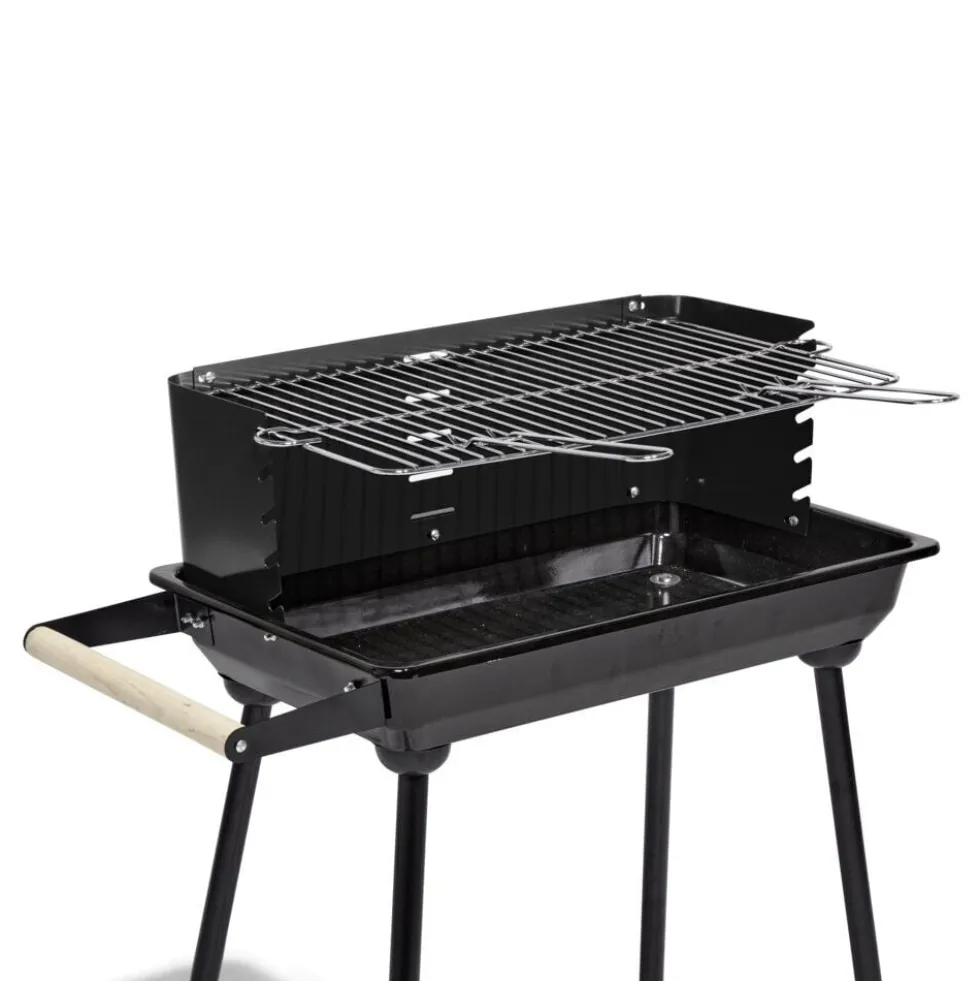 Barbecue à charbon Tucson métal noir