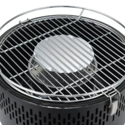 Barbecue de table rond allumage électrique à piles Ø35xH25cm