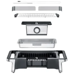 Barbecue grill sur pied int/extSeverin Senoa noir
