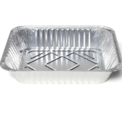 Barquette alu pour barbecue x5 L32x26,5xH6,5cm