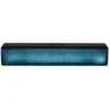 Barre de son lumineuse effet flamme plastique noir L40cm 10W