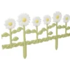 Barrière de jardin plastique marguerite pâquerette