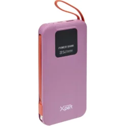 Batterie externe 10000mAh charge rapide 5V écran digital L14cm (2 modèles)