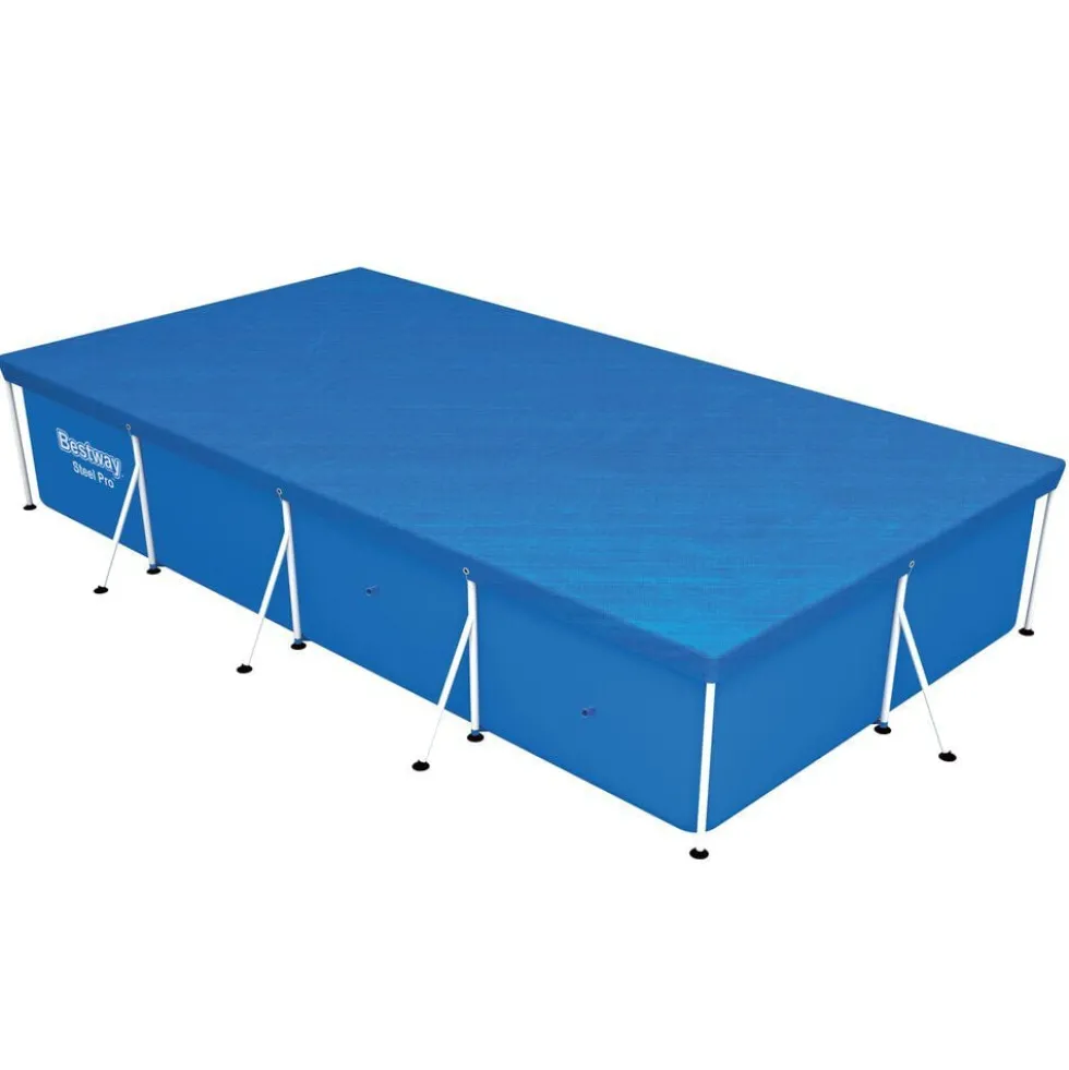 Bâche de protection piscine rectangulaire 450 x 220cm Intex