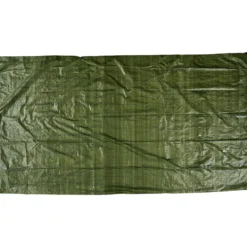 Bâche de protection polyester imperméable vert 200x300 cm