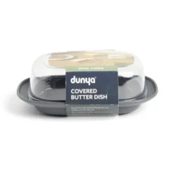 Beurrier plastique sans BPA 17,4x12,5xH6cm (2 modèles)