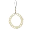 Bijou de téléphone maille plastique transparent L17cm