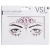 Bijoux de visage adhésifs - 3 modèles
