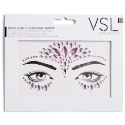 Bijoux de visage adhésifs - 3 modèles