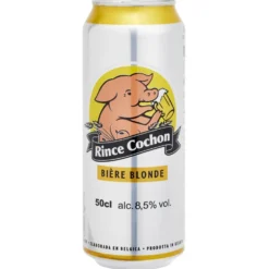 Bière blonde Rince Cochon 8,5% canette 50cl